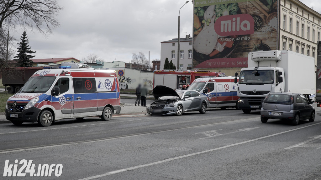 Groźny wypadek na skrzyżowaniu Dworcowej i Metalowców