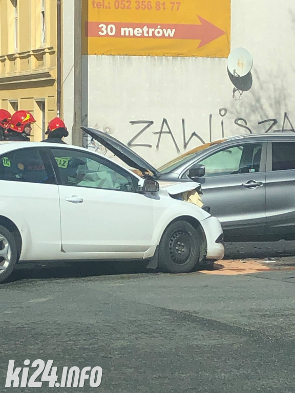 Groźny wypadek na skrzyżowaniu Dworcowej i Metalowców