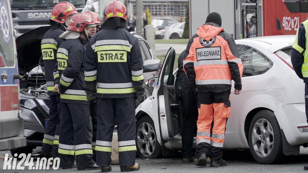 Groźny wypadek na skrzyżowaniu Dworcowej i Metalowców
