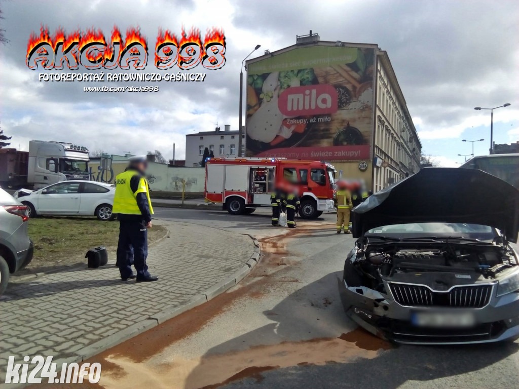 Groźny wypadek na skrzyżowaniu Dworcowej i Metalowców