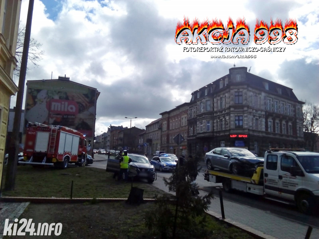 Groźny wypadek na skrzyżowaniu Dworcowej i Metalowców