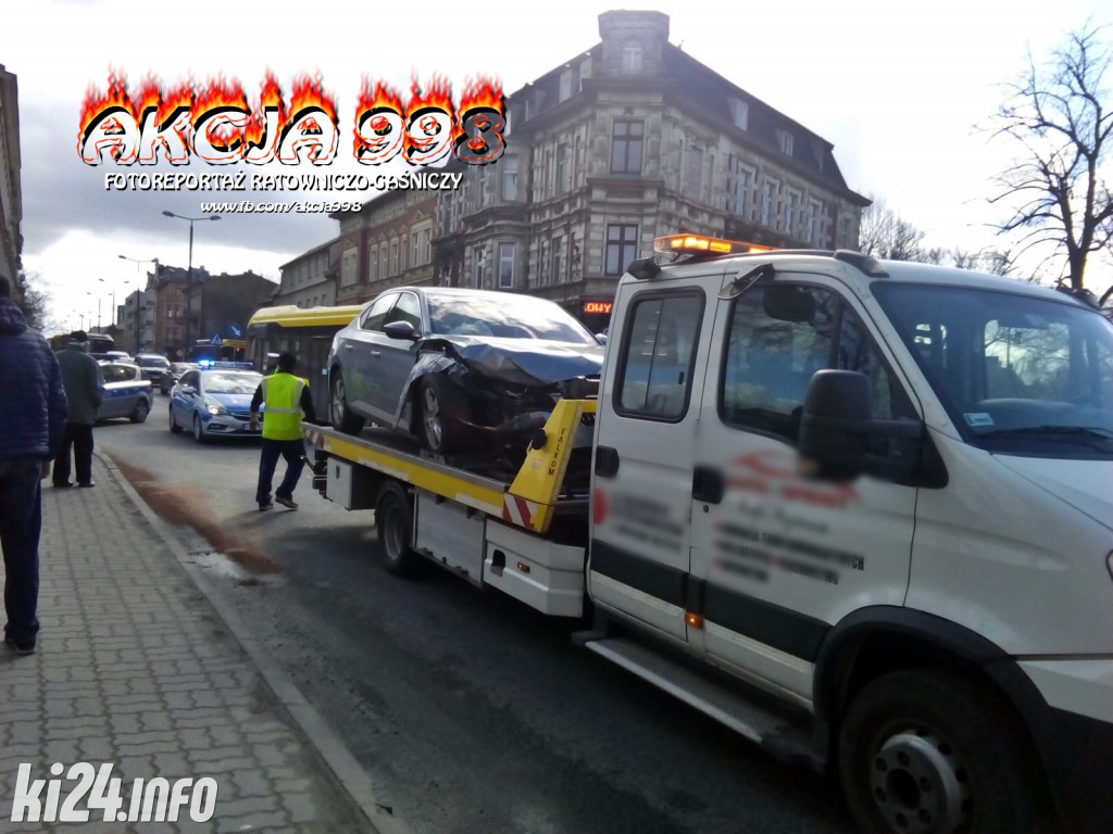 Groźny wypadek na skrzyżowaniu Dworcowej i Metalowców