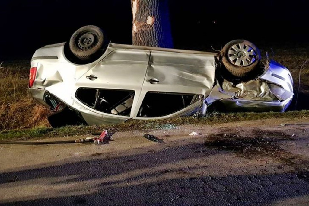 Wypadek koło Markowic