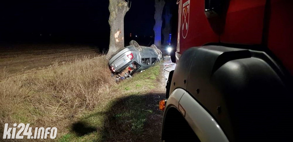 Wypadek koło Markowic