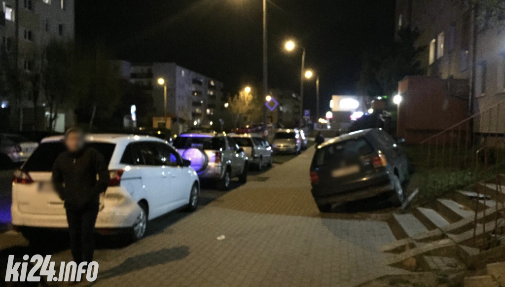 Pijany kierowca na Rąbinie
