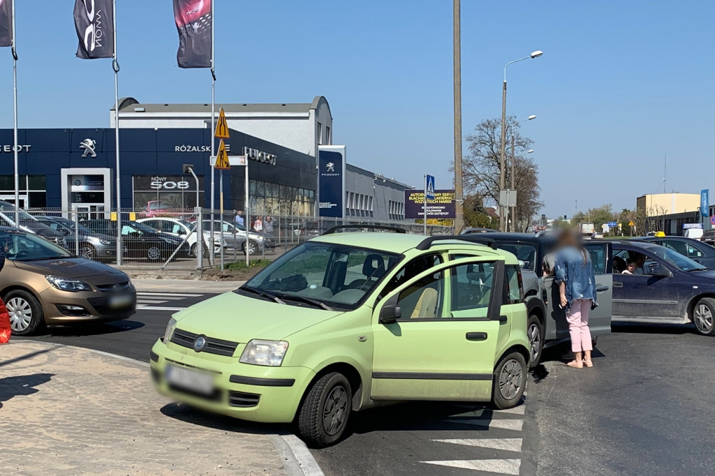 Kolizja na Poznańskiej