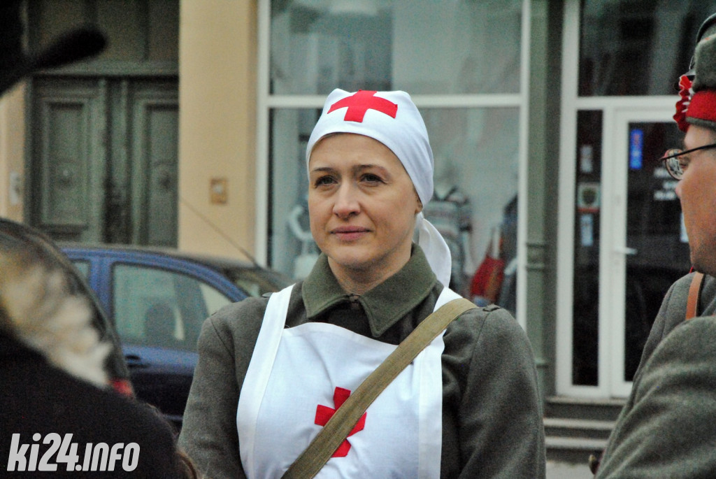 Niepodległościowa wystawa na inowrocławskim Rynku