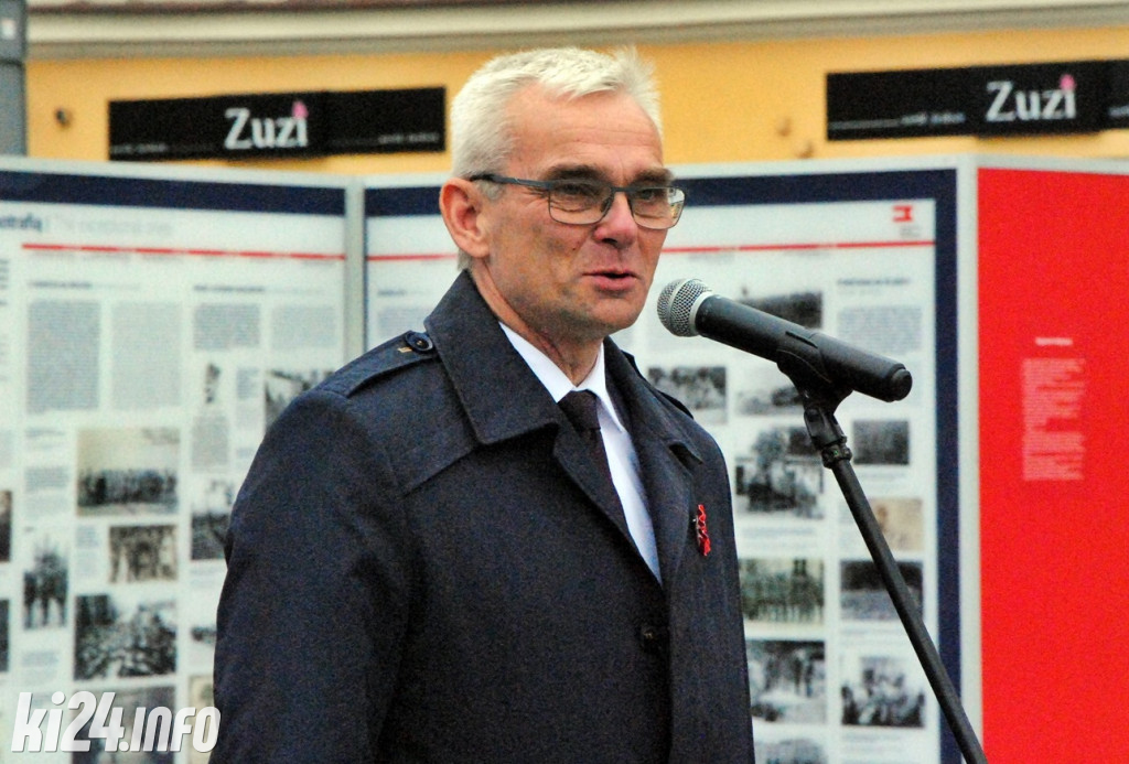 Niepodległościowa wystawa na inowrocławskim Rynku
