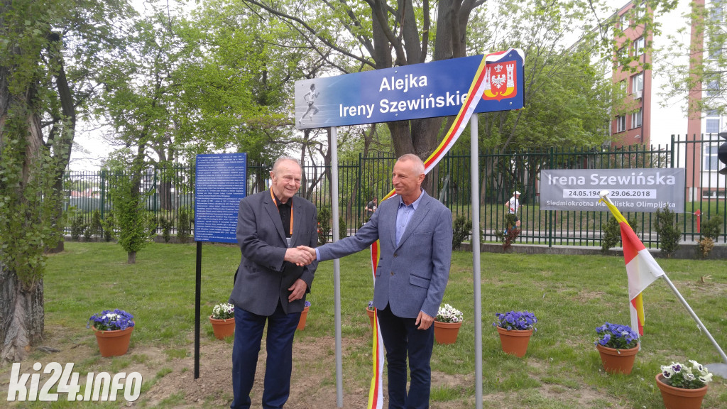Na stadionie upamiętniają wybitną biegaczkę