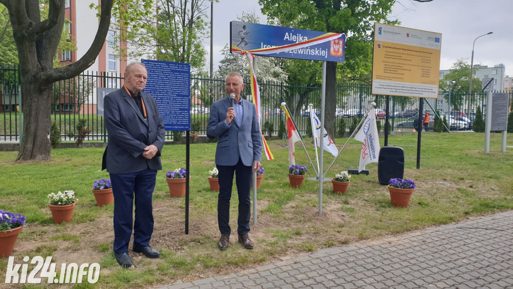 Na stadionie upamiętniają wybitną biegaczkę