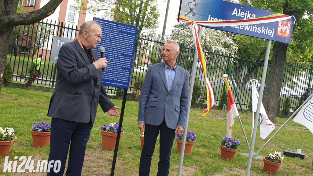 Na stadionie upamiętniają wybitną biegaczkę