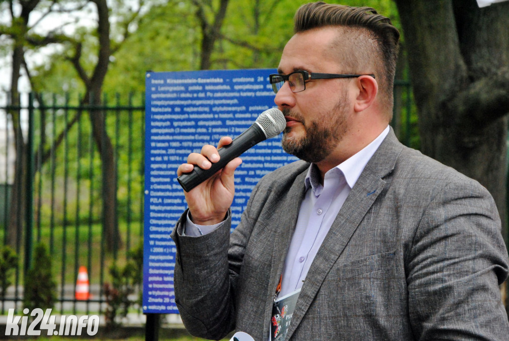 Na stadionie upamiętniają wybitną biegaczkę