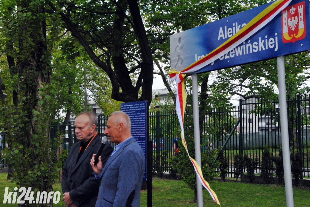 Na stadionie upamiętniają wybitną biegaczkę
