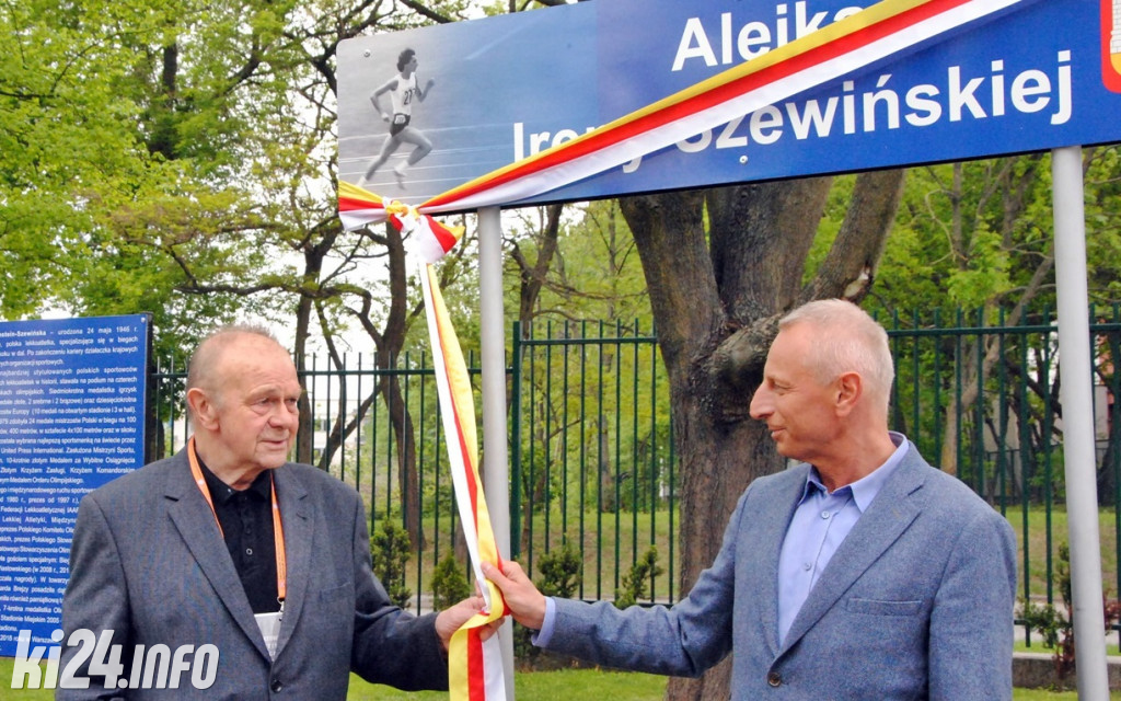 Na stadionie upamiętniają wybitną biegaczkę