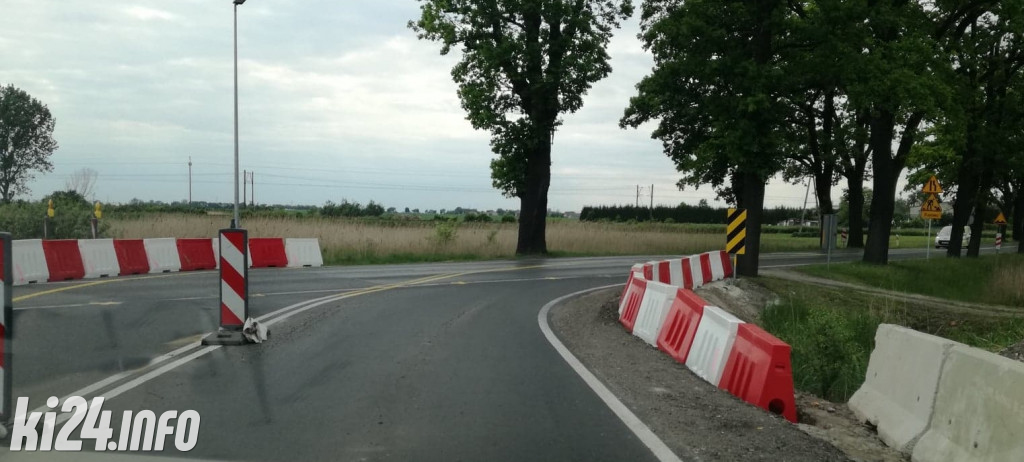 Utrudnienia drogowe w Sławęcinku