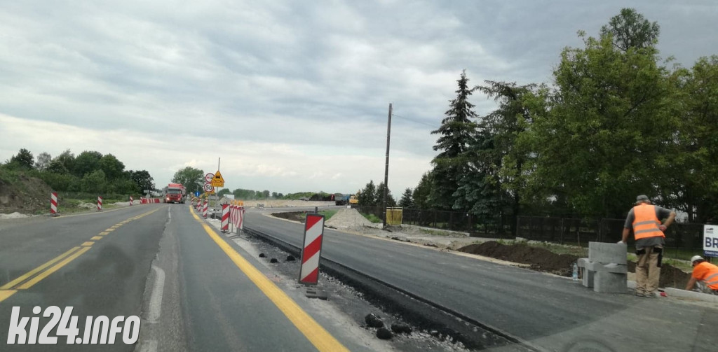 Utrudnienia drogowe w Sławęcinku