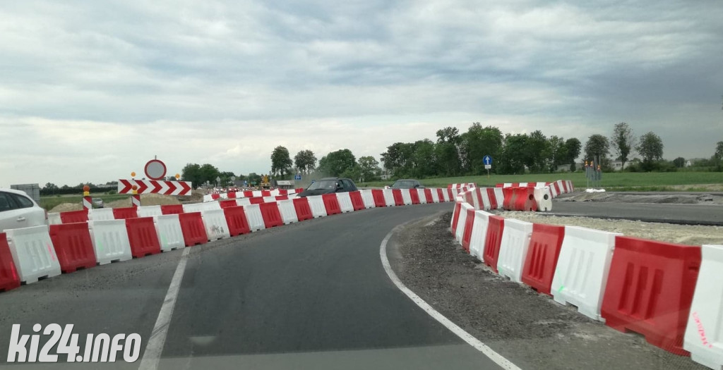 Utrudnienia drogowe w Sławęcinku