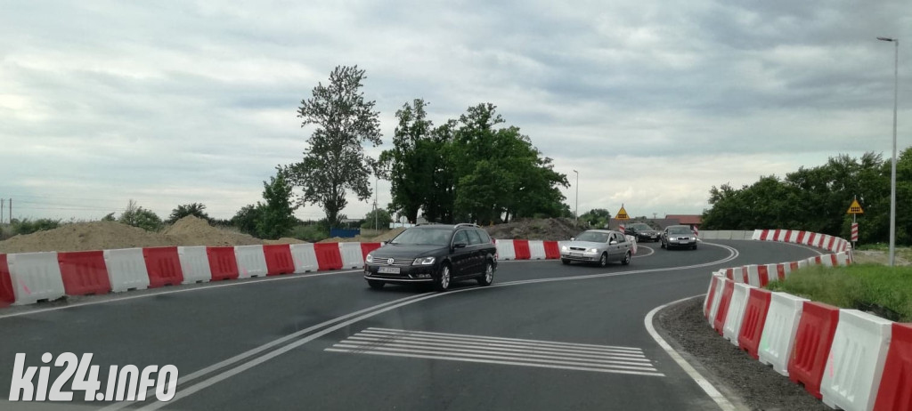 Utrudnienia drogowe w Sławęcinku