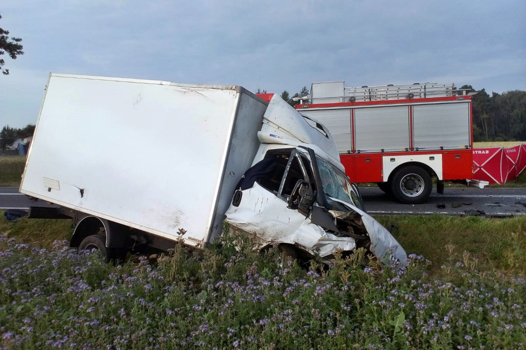 Wypadek w Łąkocinie