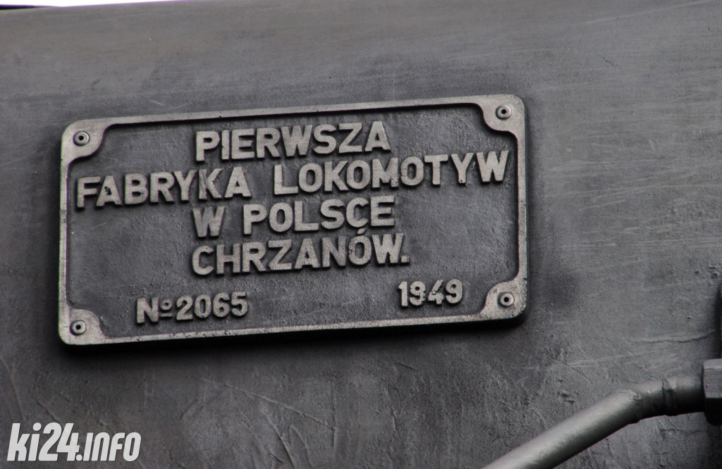 Zabytkowy pociąg Kujawy przyjechał do Inowrocławia