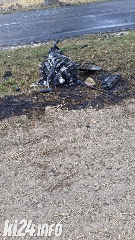 Groźna kraksa za Pakością