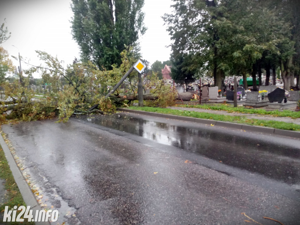 Wichura szaleje w regionie