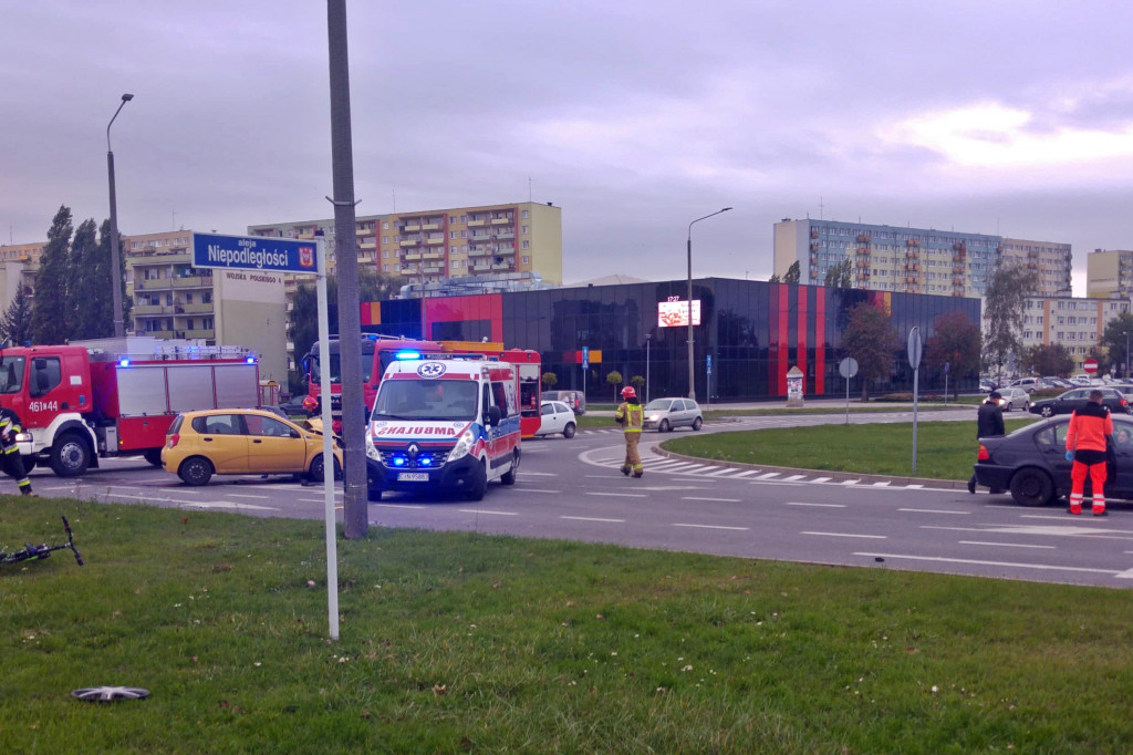 Kraksa na rąbińskim skrzyżowaniu