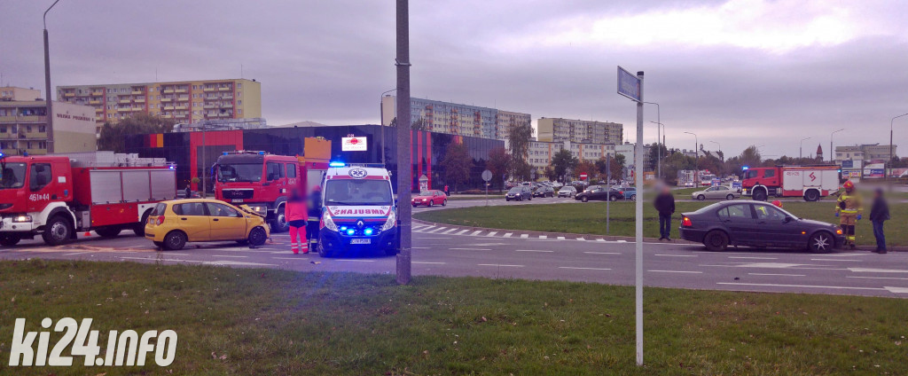 Kraksa na rąbińskim skrzyżowaniu