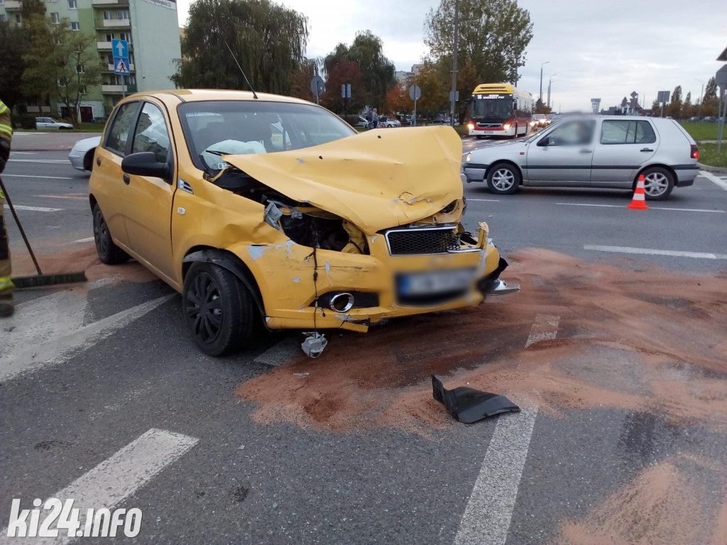 Kraksa na rąbińskim skrzyżowaniu