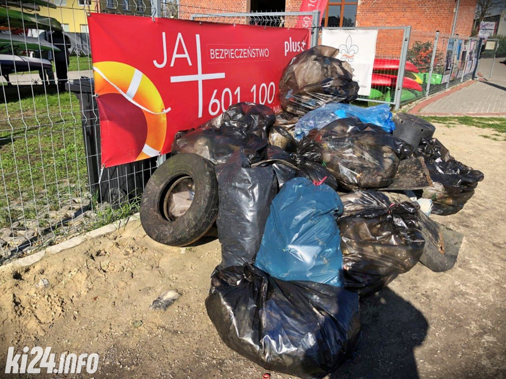 Harcerskie sprzątanie Noteci