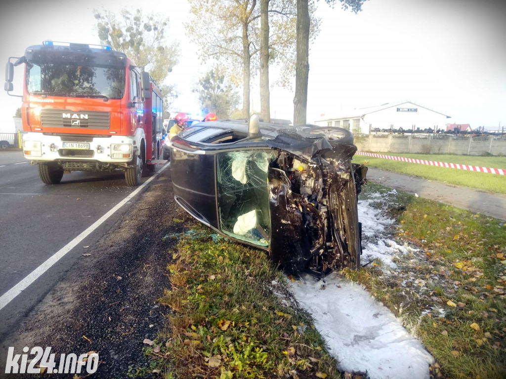 Czołowe zderzenie w Gniewkowie