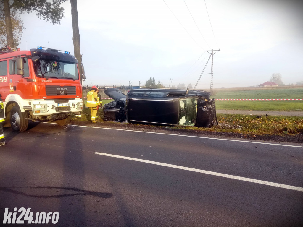 Czołowe zderzenie w Gniewkowie
