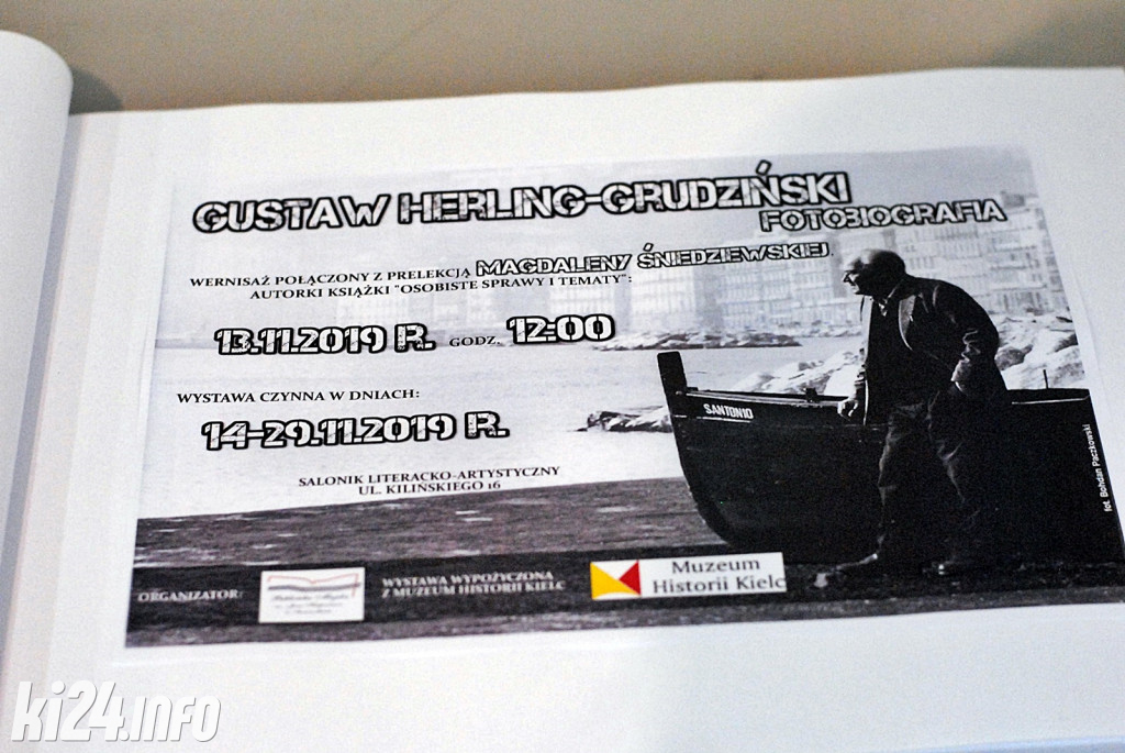 Wystawa o Gustawie Herlingu-Grudzińskim