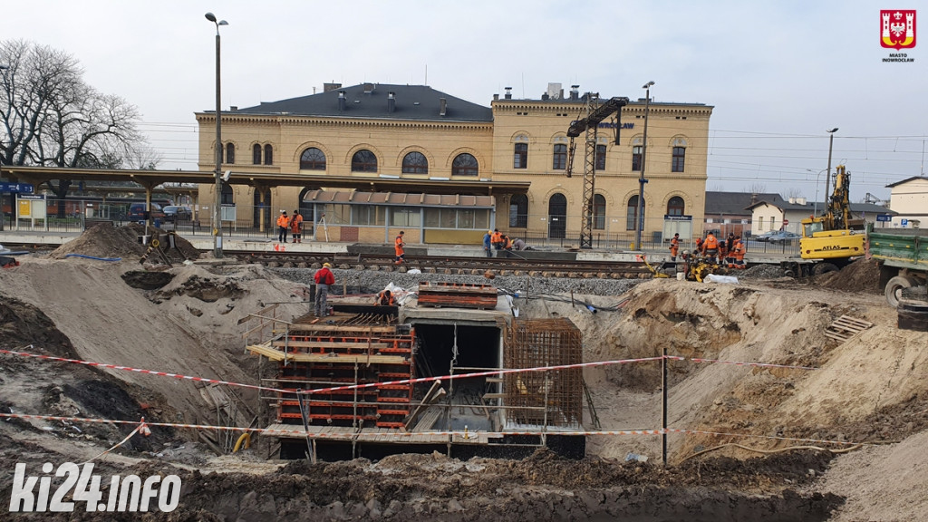 Przejście podziemne już pod torami