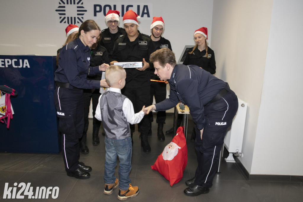 Policyjne Mikołajki dla najmłodszych