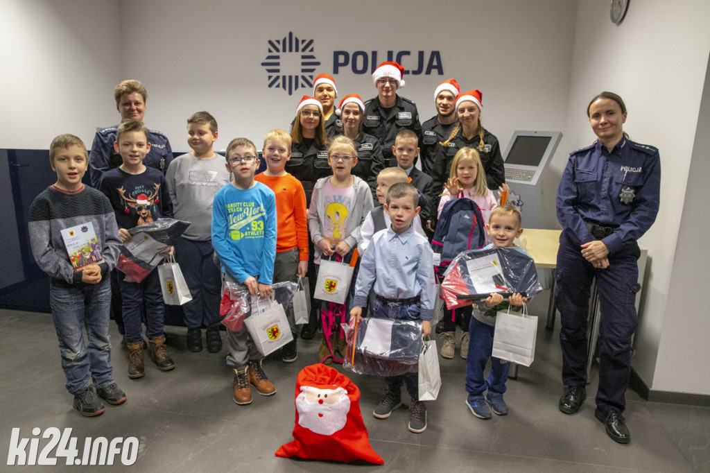 Policyjne Mikołajki dla najmłodszych