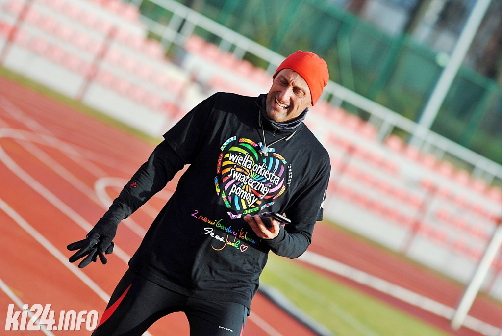 WOŚP: Bieganie na Stadionie