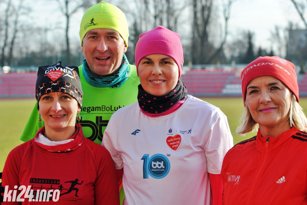 WOŚP: Bieganie na Stadionie