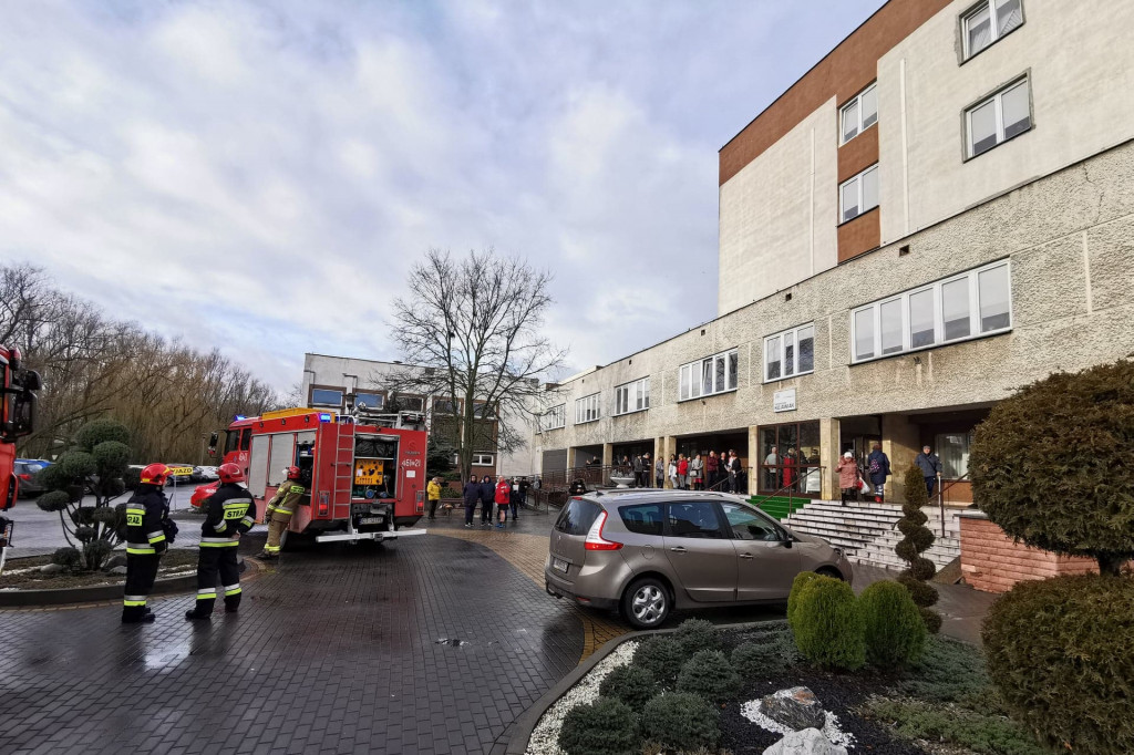 Pożar w sanatorium Kujawiak