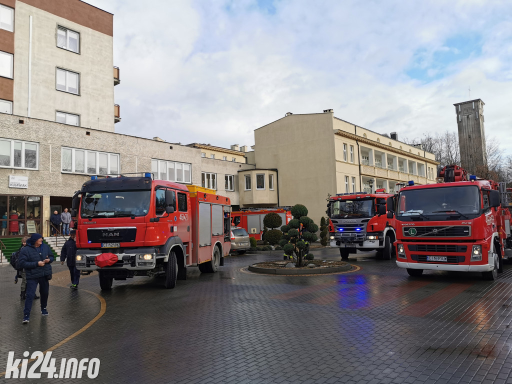 Pożar w sanatorium Kujawiak