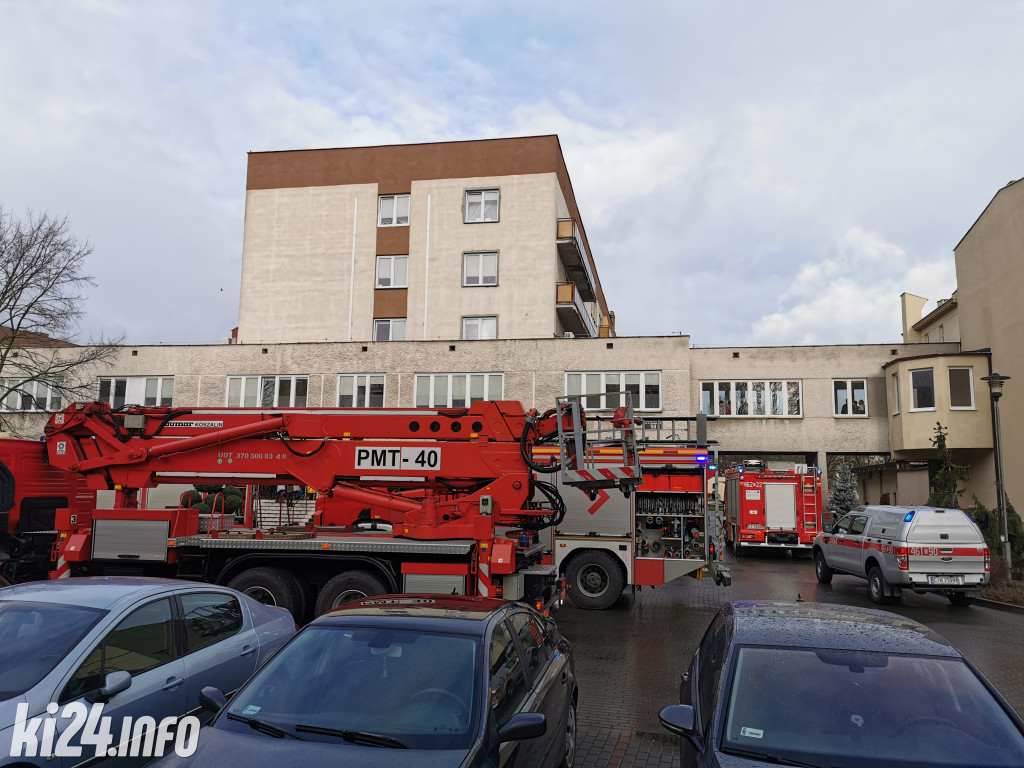 Pożar w sanatorium Kujawiak
