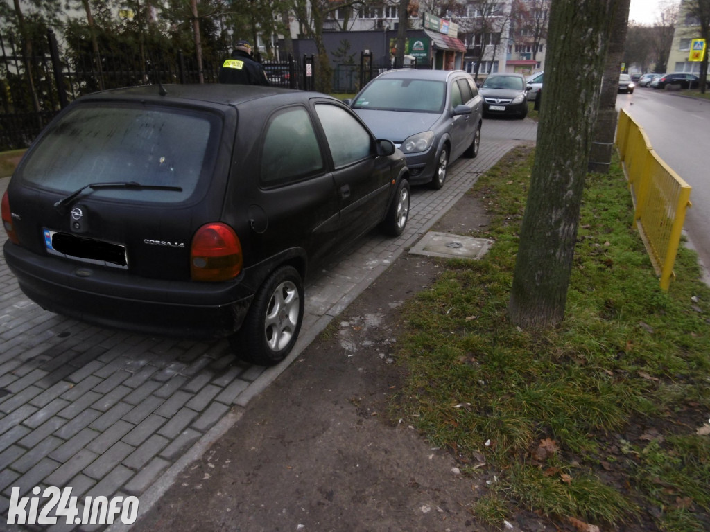 Styczniowi wirtuozi parkowania