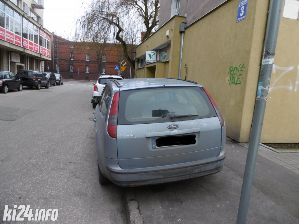 Styczniowi wirtuozi parkowania