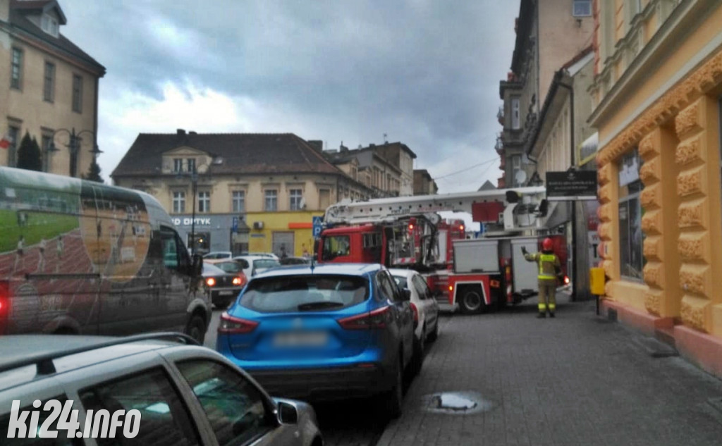 Pożar sadzy w kominie na Królówce