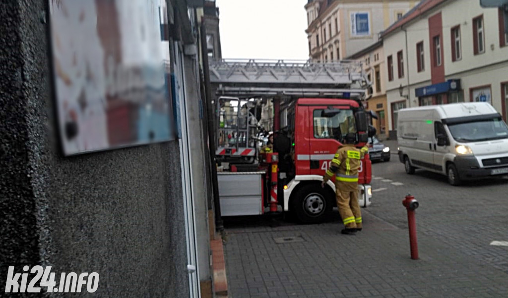 Pożar sadzy w kominie na Królówce