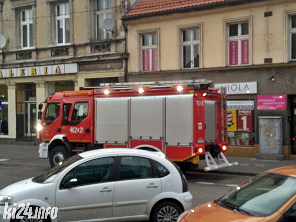 Pożar sadzy w kominie na Królówce