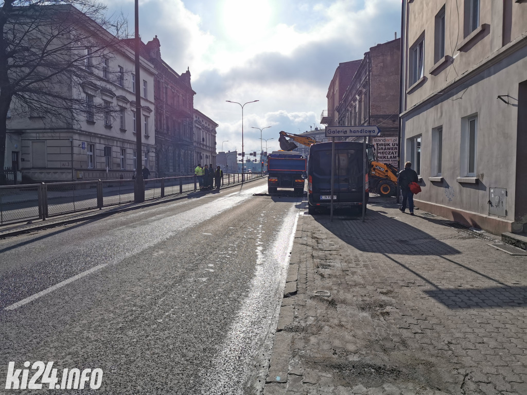 Awaria wodociągu na Dworcowej
