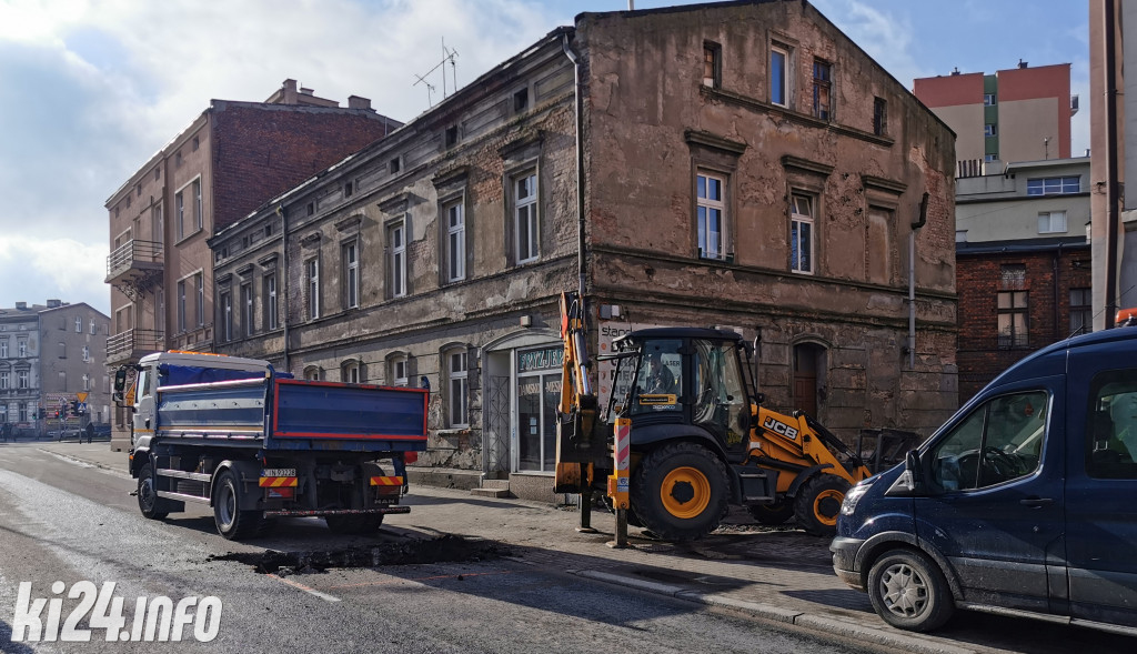 Awaria wodociągu na Dworcowej