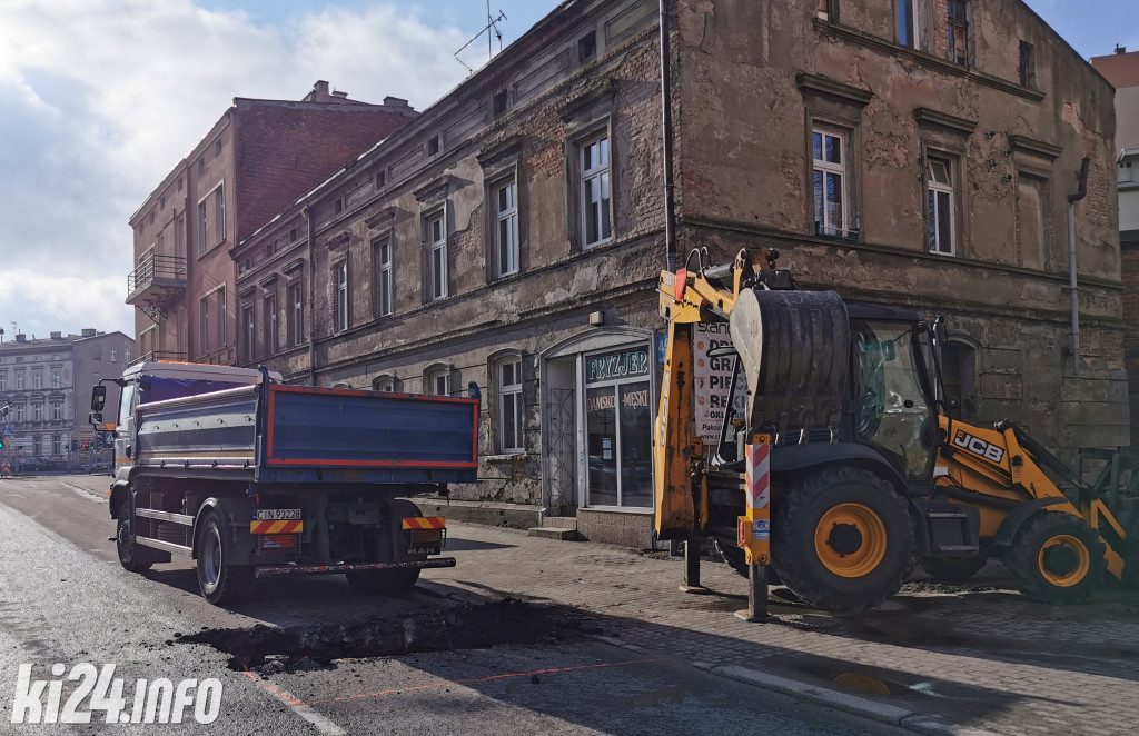 Awaria wodociągu na Dworcowej