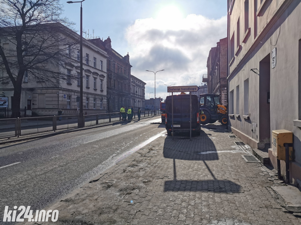 Awaria wodociągu na Dworcowej